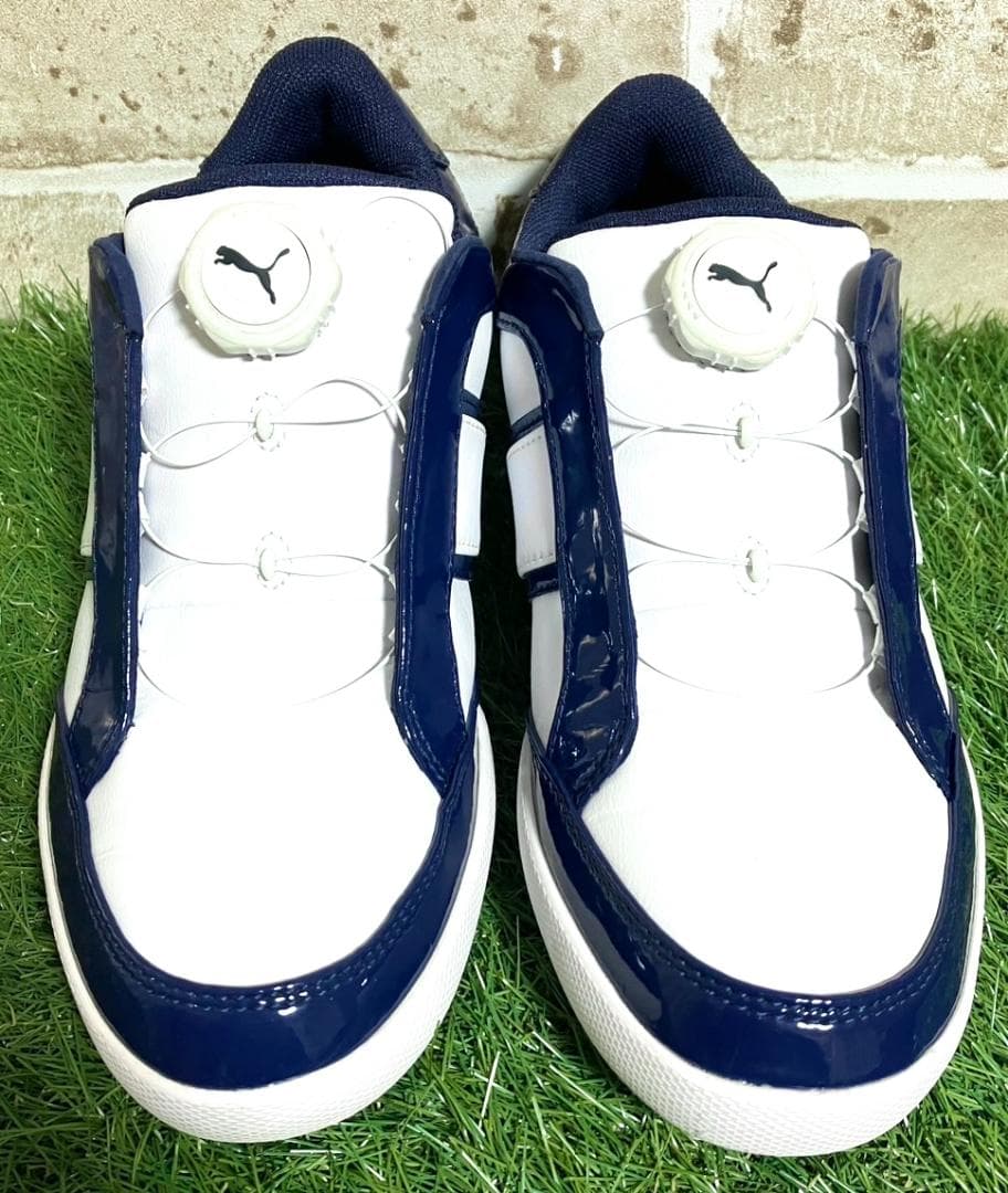 美品 プーマゴルフ PUMA GOLF ゴルフシューズ 23.5cm ボア