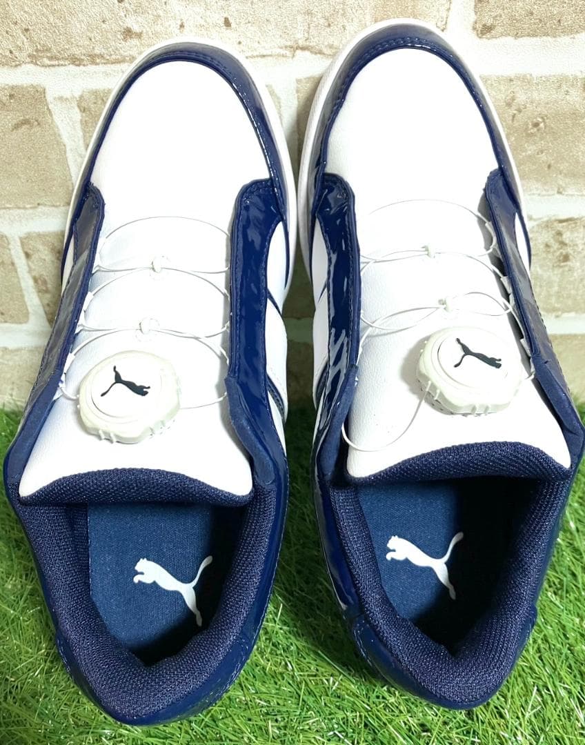 美品 プーマゴルフ PUMA GOLF ゴルフシューズ 23.5cm ボア