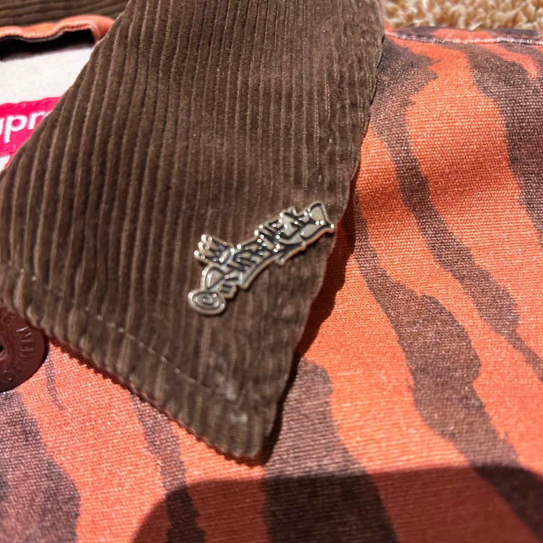 supreme 21ss Barn Coat バーンコート タイガーストライプ