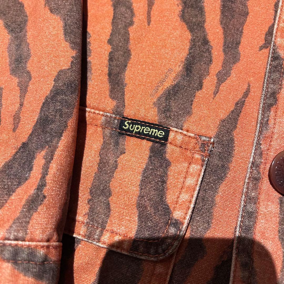 supreme 21ss Barn Coat バーンコート タイガーストライプ