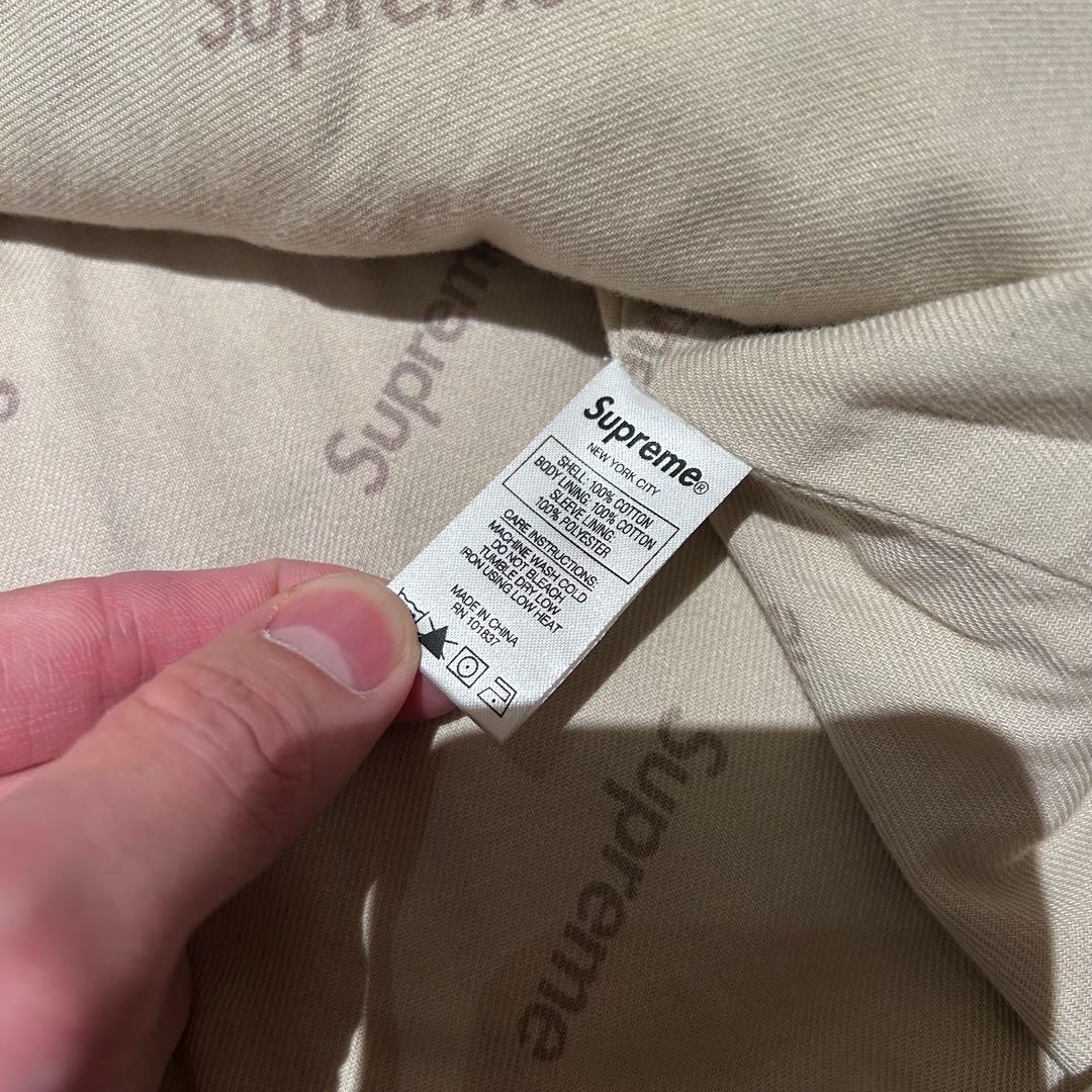supreme 21ss Barn Coat バーンコート タイガーストライプ