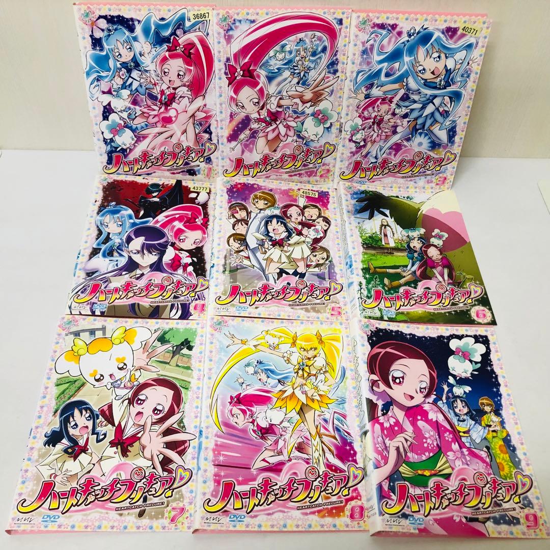 ハートキャッチプリキュア! 　本編16枚+映画など　DVD全巻セット　合計18枚