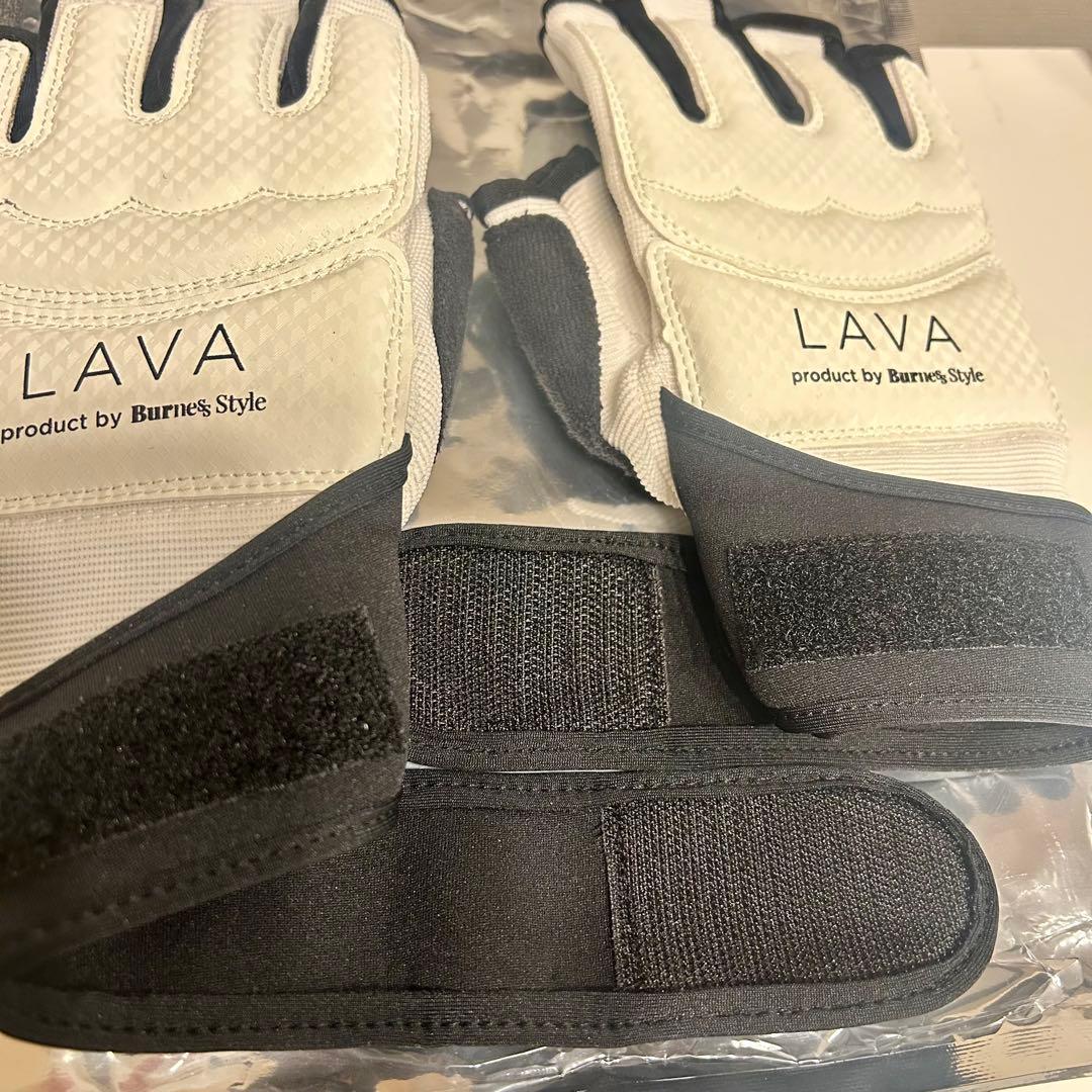 【ほぼ未使用】LAVAバーネススタイル　グローブ&シューズ　Mサイズ