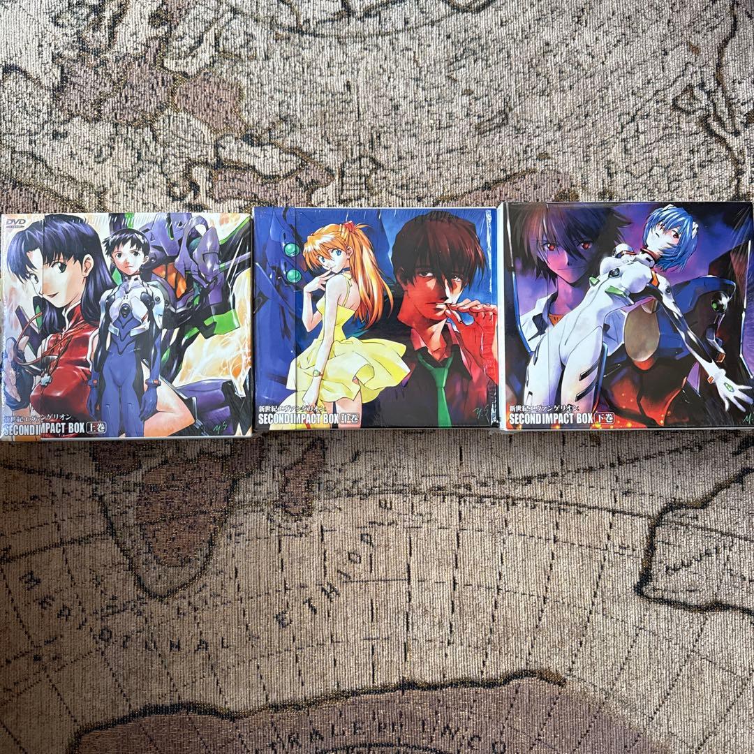 未開封 新世紀エヴァンゲリオン SECOND IMPACT BOX 全巻セット