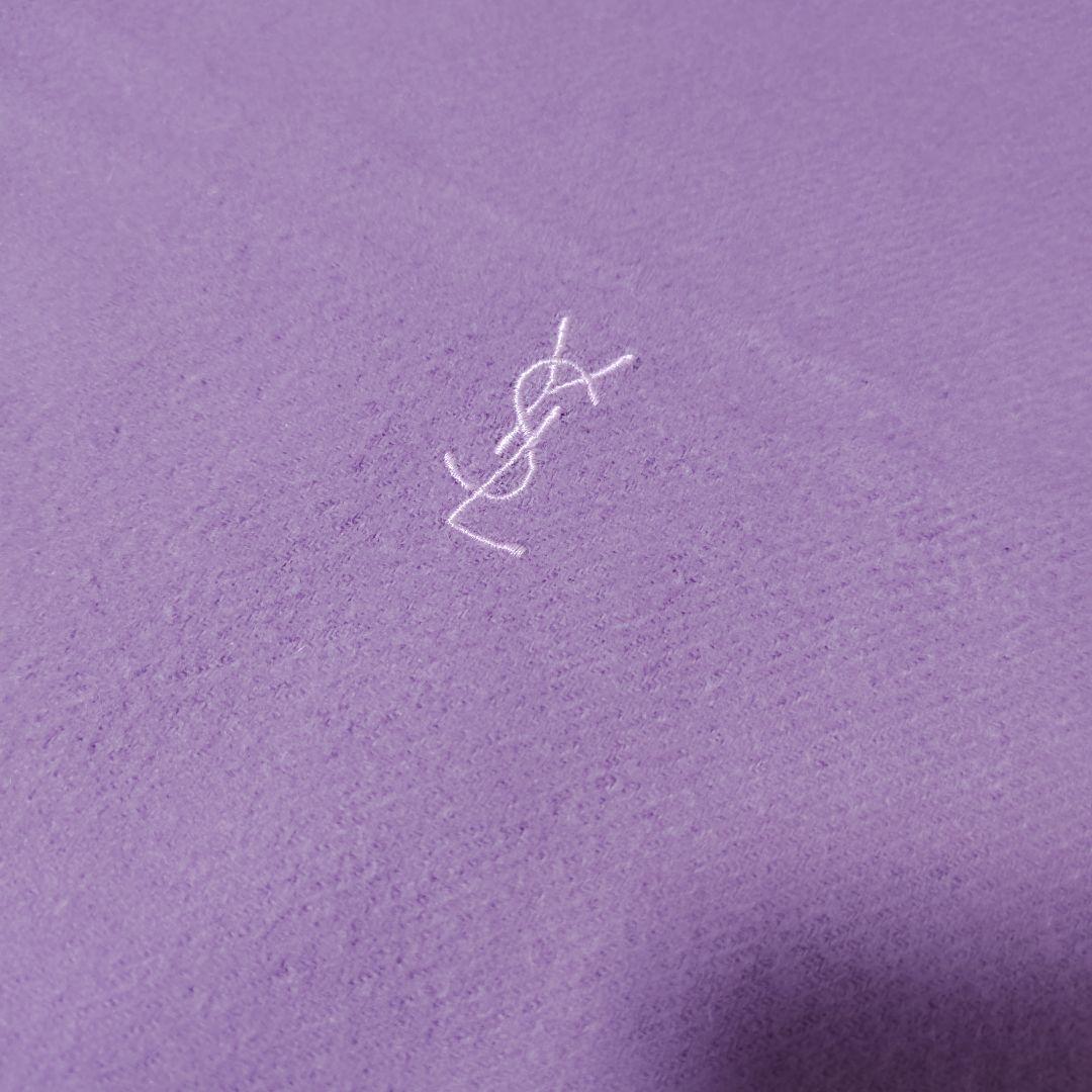 YVES SAINT LAURENT カシミヤ100％　カシミア　　マフラー