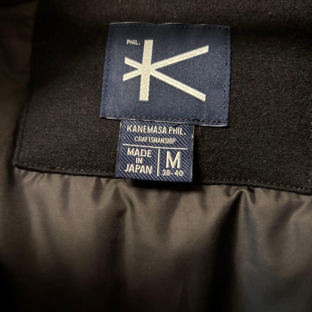 ジャケット・アウター KANEMASA High Gauge Wool Padded Blouson