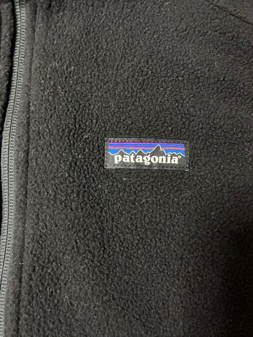 patagonia SYNCHILlAフリース ベストSブラック シンチラ