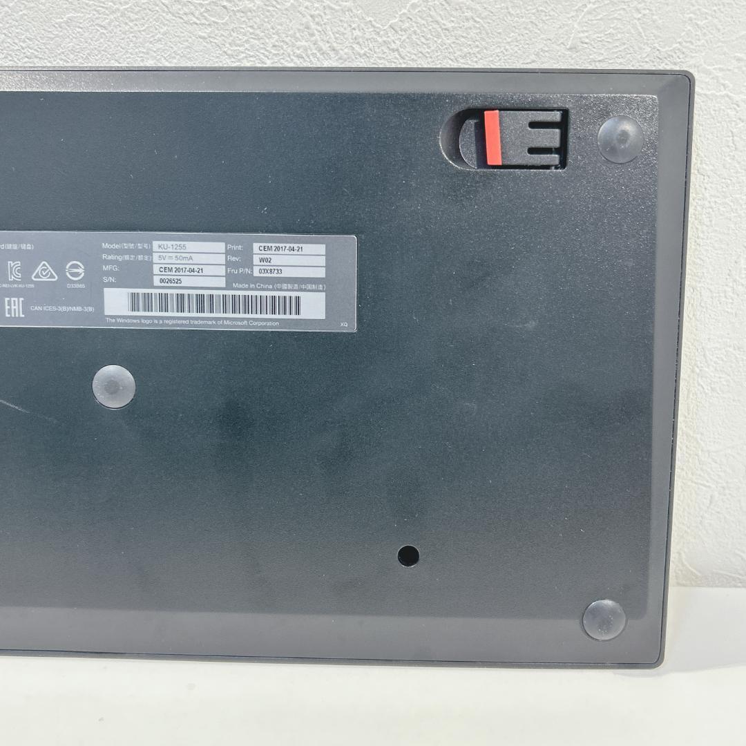 キーボード Lenovo ThinkPad KU-1255 JP FRU03X8733
