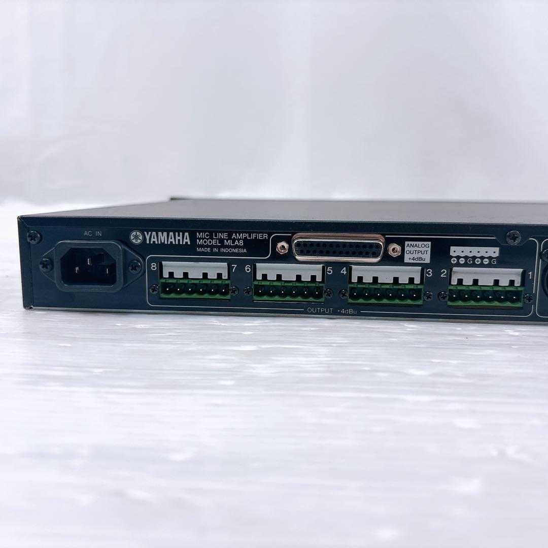 【美品】YAMAHA ヤマハ MLA8 Mic Line Amplifier