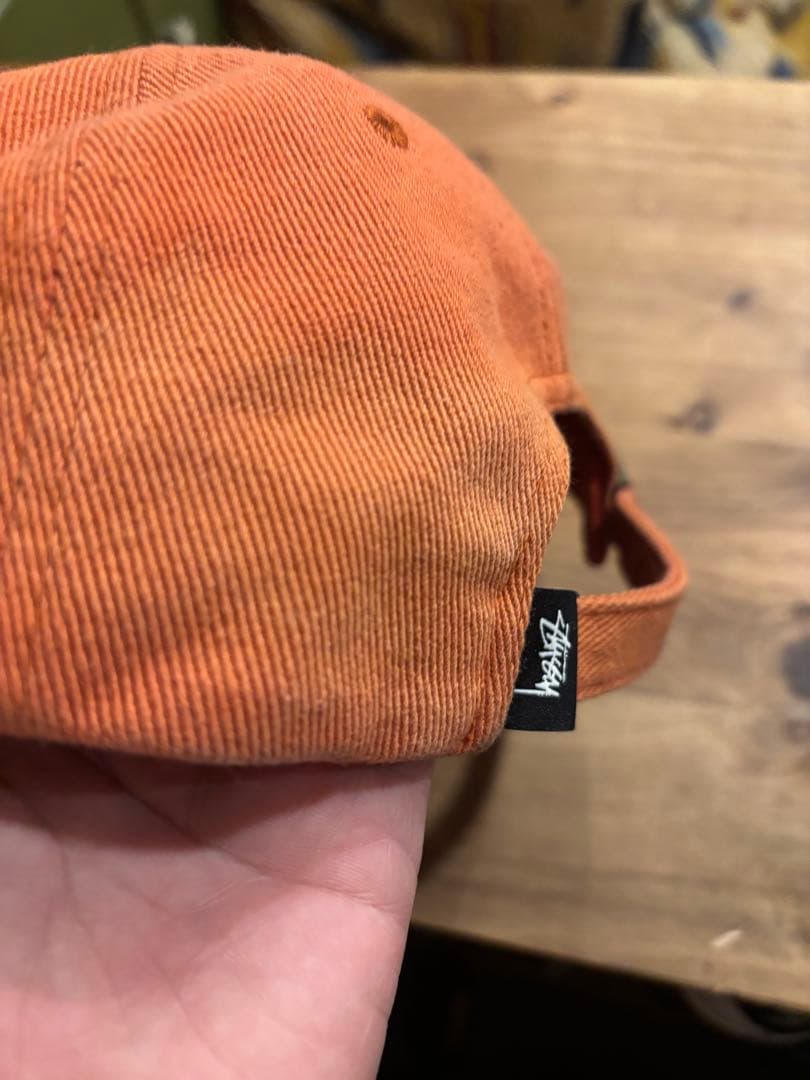 ステューシー　STUSSY キャップ　cap オレンジ