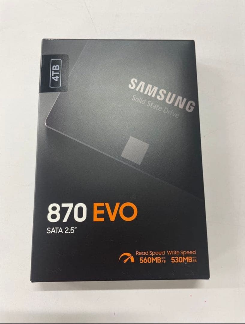 新品未使用 SAMSUNG 870 EVO MZ-77E4T0B/IT