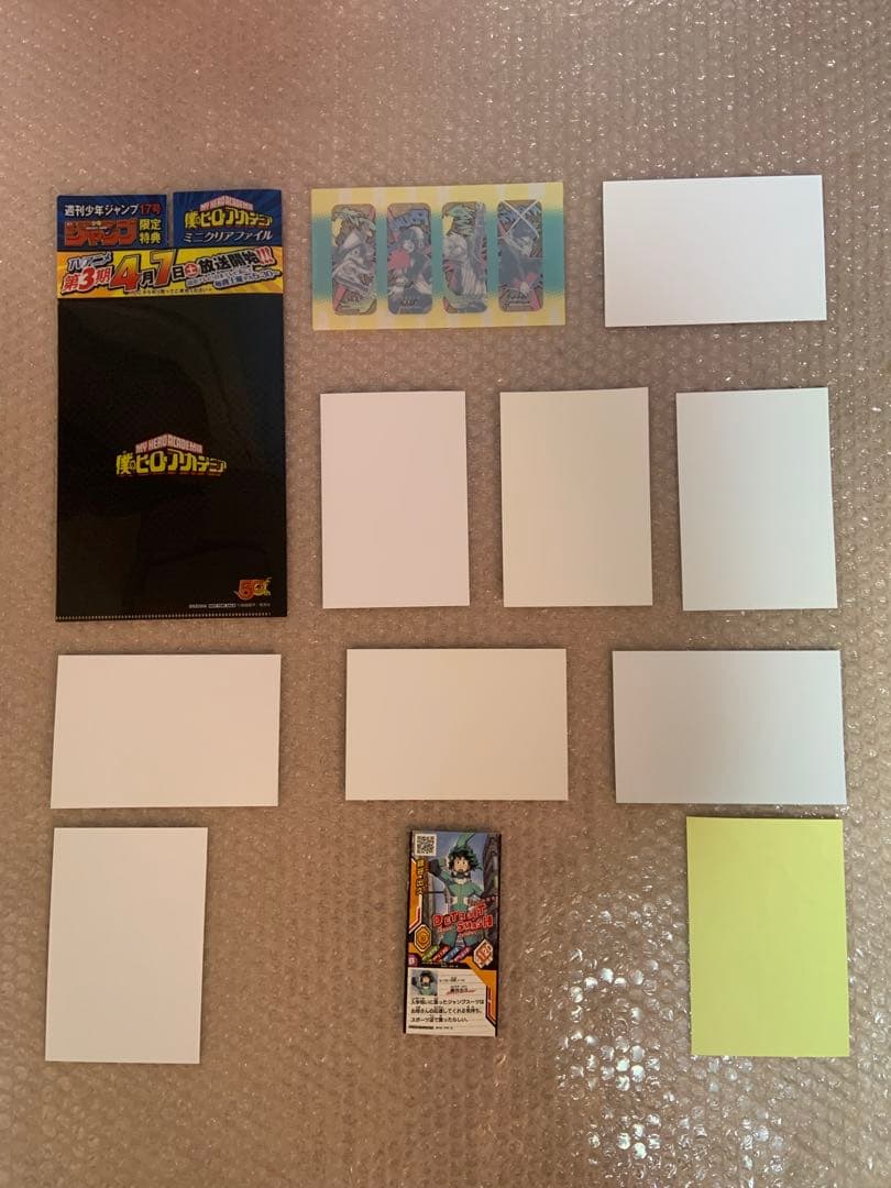 全巻初版帯付き　僕のヒーローアカデミア　1〜42巻+ファンブック1冊　おまけ有り