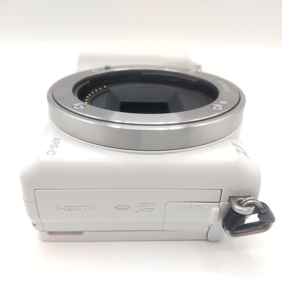 ★Wi-Fi付★ SONY α5100 パワーズームレンズキット ホワイト 自撮