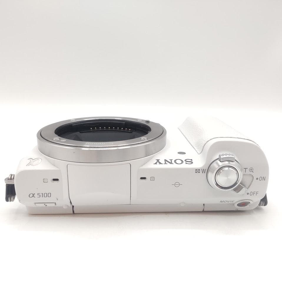 ★Wi-Fi付★ SONY α5100 パワーズームレンズキット ホワイト 自撮