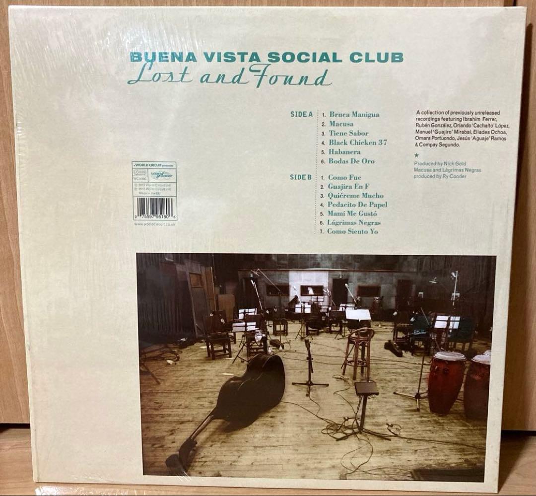入手困難品 Buena Vista Social Club レコード 激レア