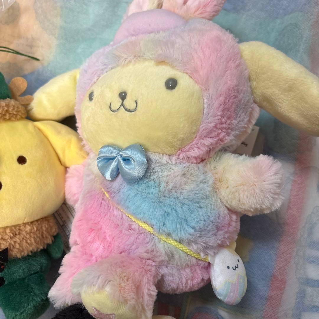 【新品】ポムポムプリン ぬいぐるみ マスコット 詰め合わせセット レア物あり