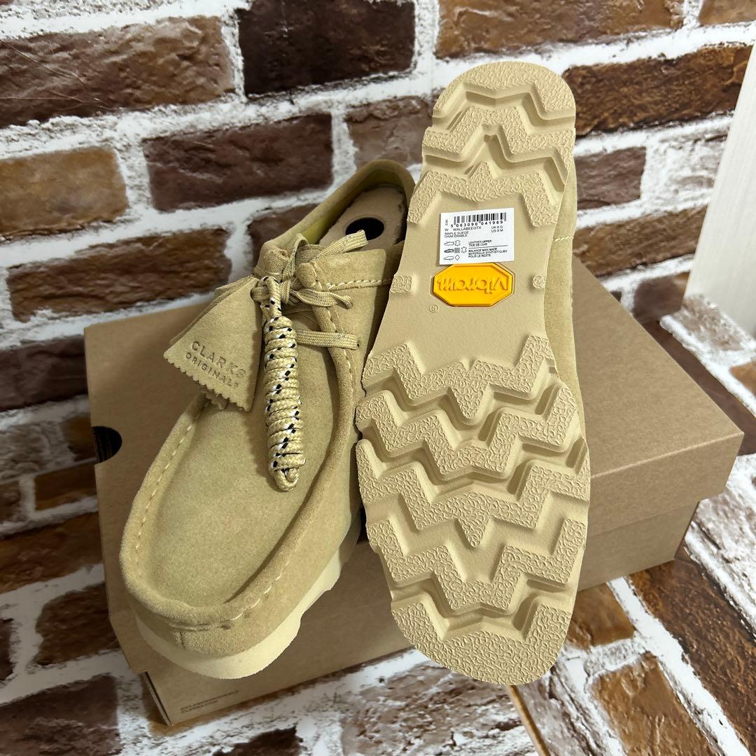 クラークス　ワラビー　GORE-TEX スエード モカシン　26cm