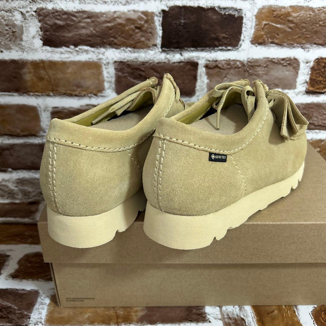 クラークス　ワラビー　GORE-TEX スエード モカシン　26cm