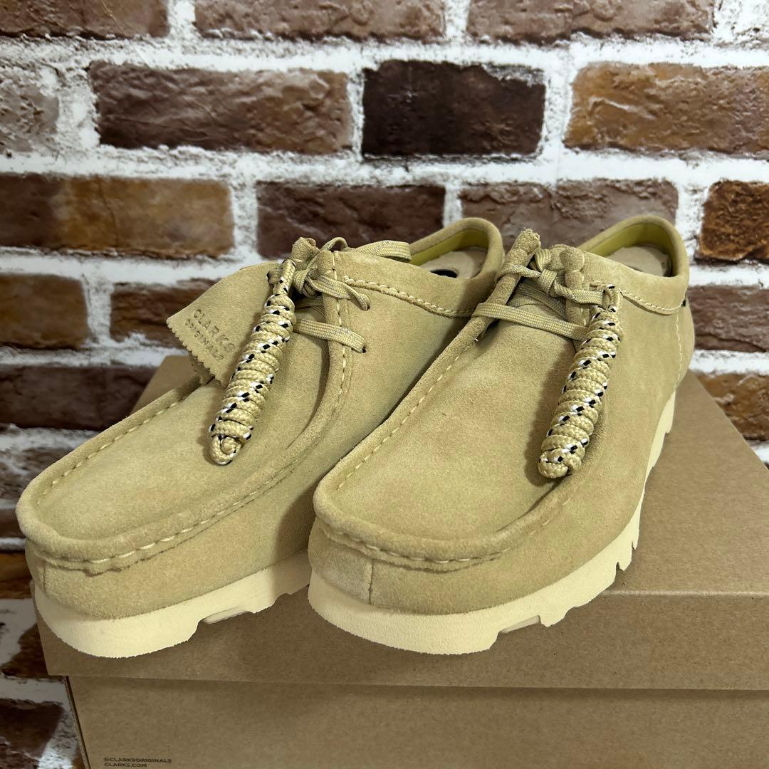 クラークス　ワラビー　GORE-TEX スエード モカシン　26cm
