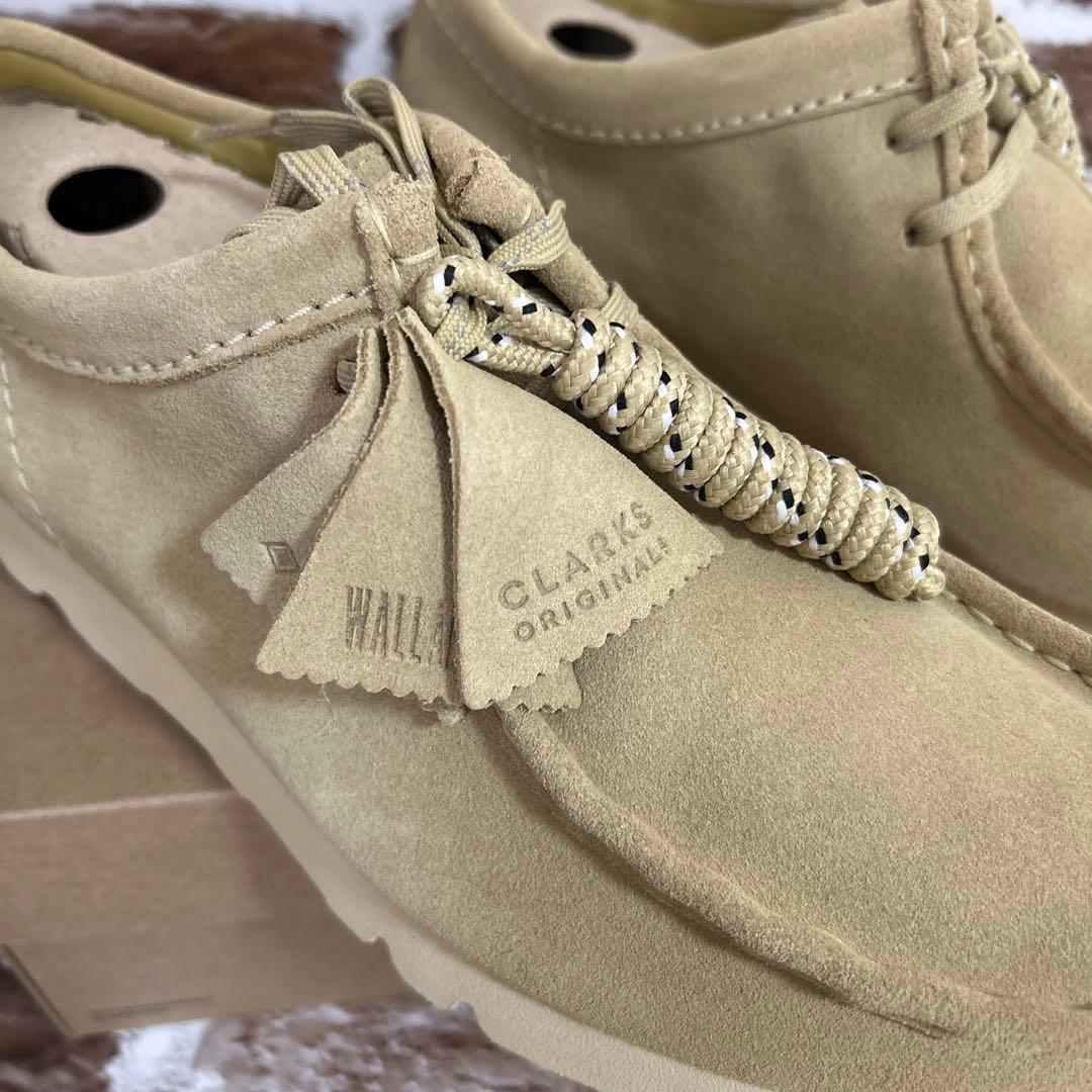 クラークス　ワラビー　GORE-TEX スエード モカシン　26cm