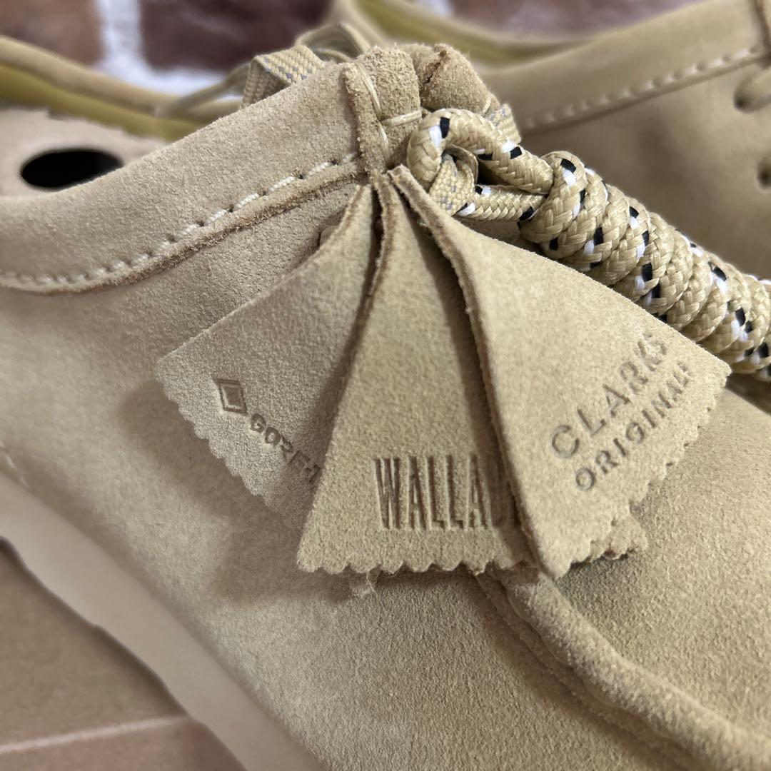 クラークス　ワラビー　GORE-TEX スエード モカシン　26cm