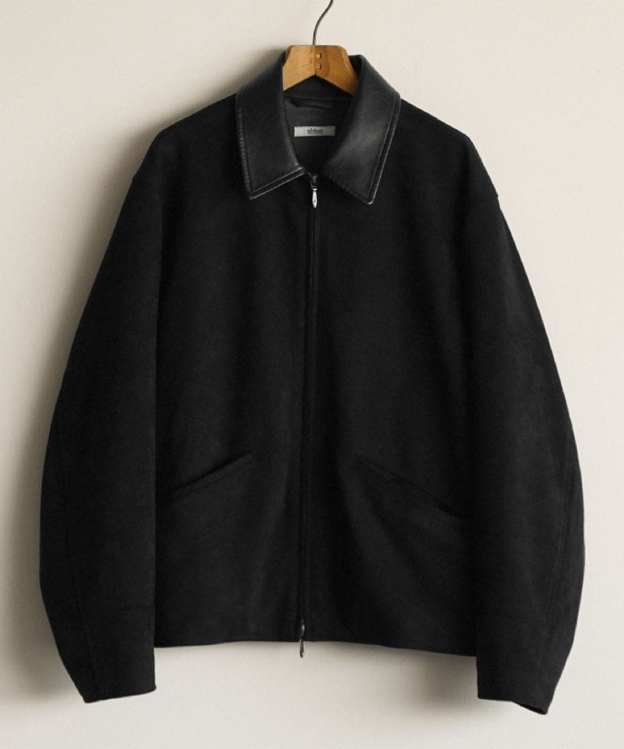 ジャケット・アウター shiun FAUX SUEDE ZIP BLOUSON