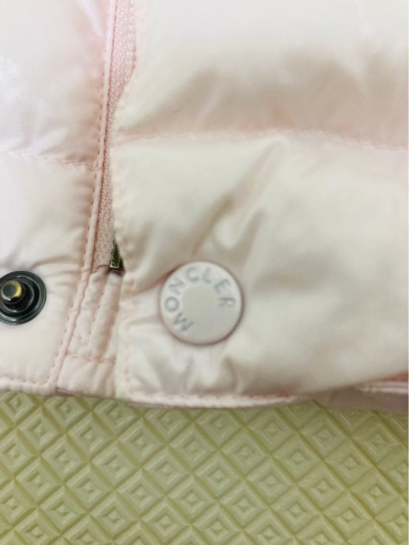【美品】モンクレール ピンク ダウンベスト