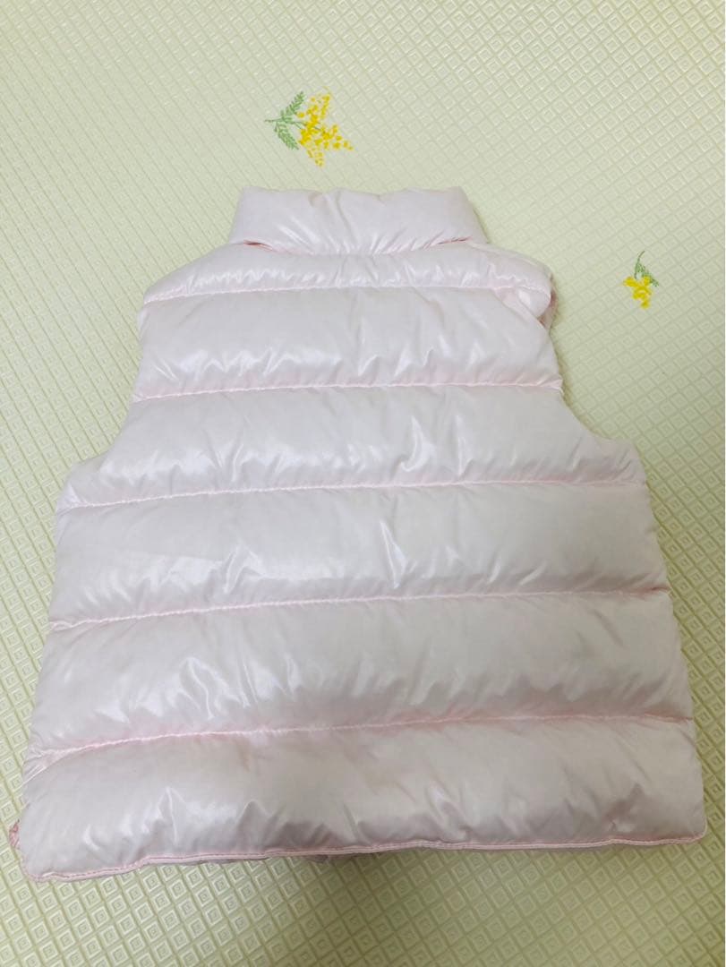 【美品】モンクレール ピンク ダウンベスト