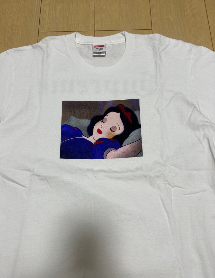 Supreme  White Tee 白雪姫 Tシャツ 白