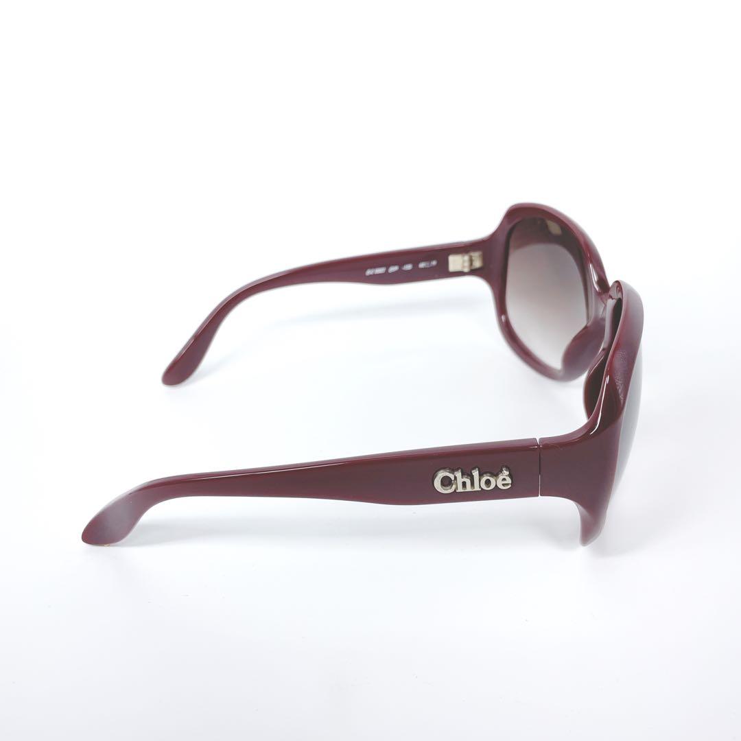 まりこ様:::Chloé クロエ サングラス レッド　バーガンディフランス製