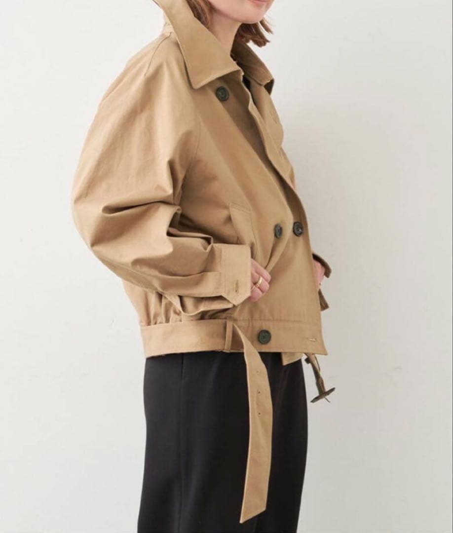 FINXGABA SHORT トレンチコート