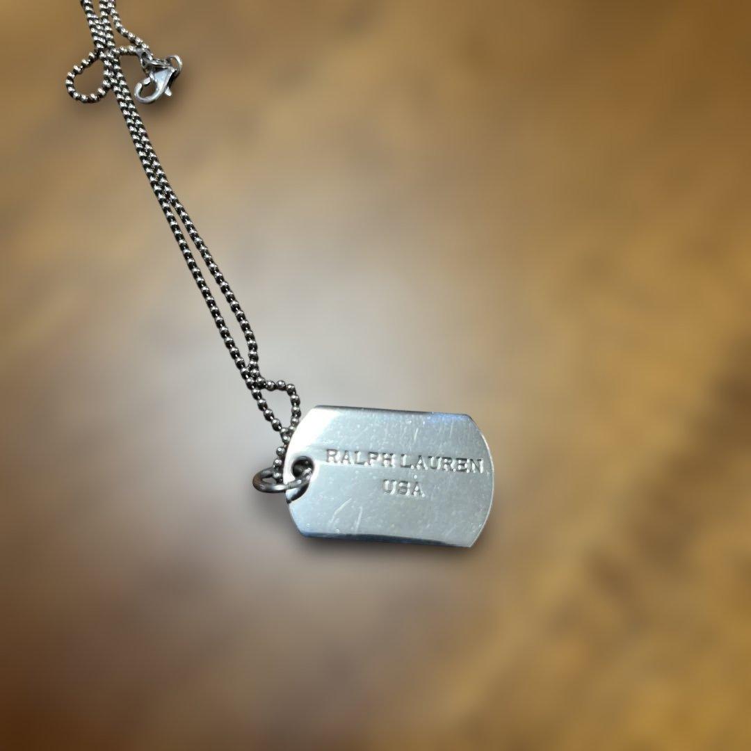 Ralph Lauren ドッグタグ　ネックレス　925 silver