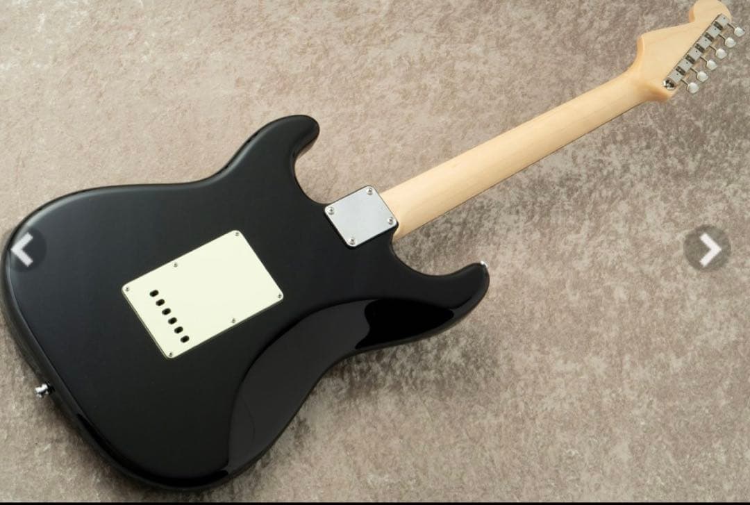 Sonic STR-500F -Black- ハカランダ指板