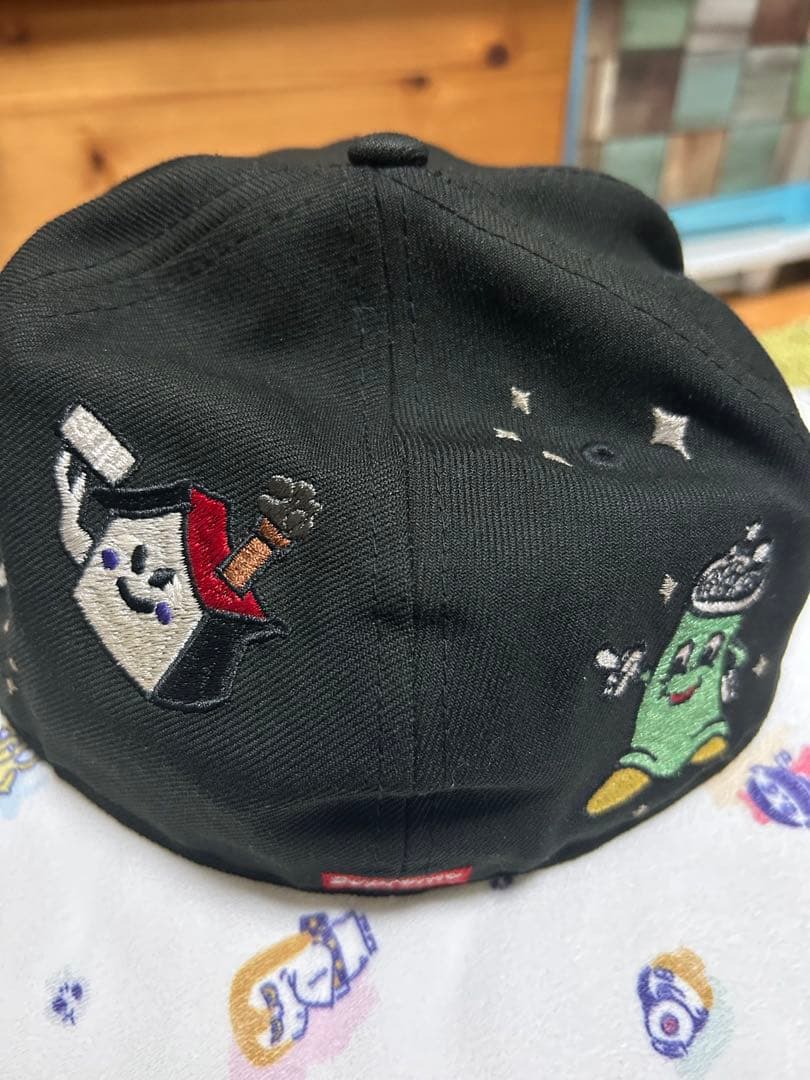 Supreme 59FIFTY キャップ ブラック 7 1/2