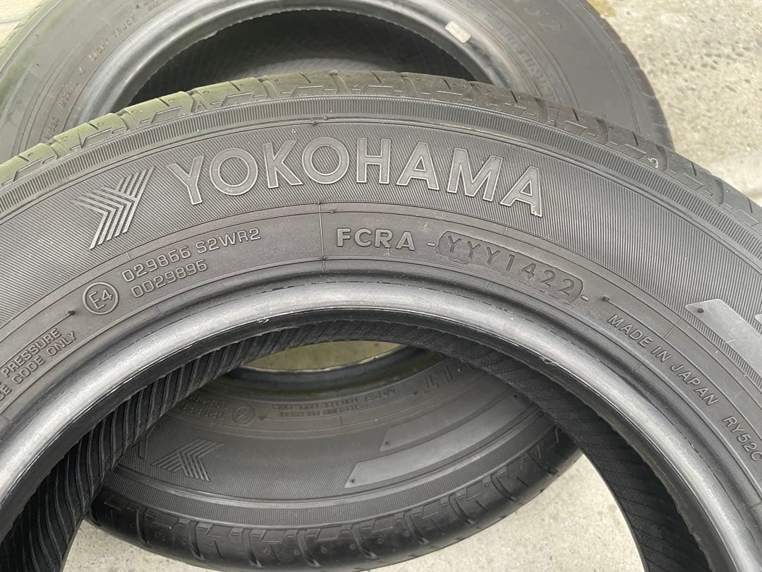 145/80R12 ヨコハマタイヤ4本セット