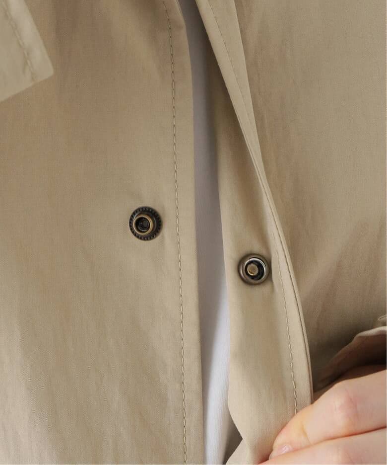 ☆【完売品】Spick&Span C/Nyステンカラーテントコート ベージュ38