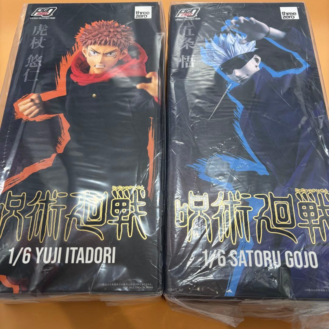 threezero フィグゼロ 呪術廻戦 五条悟 虎杖悠仁 フィギュア