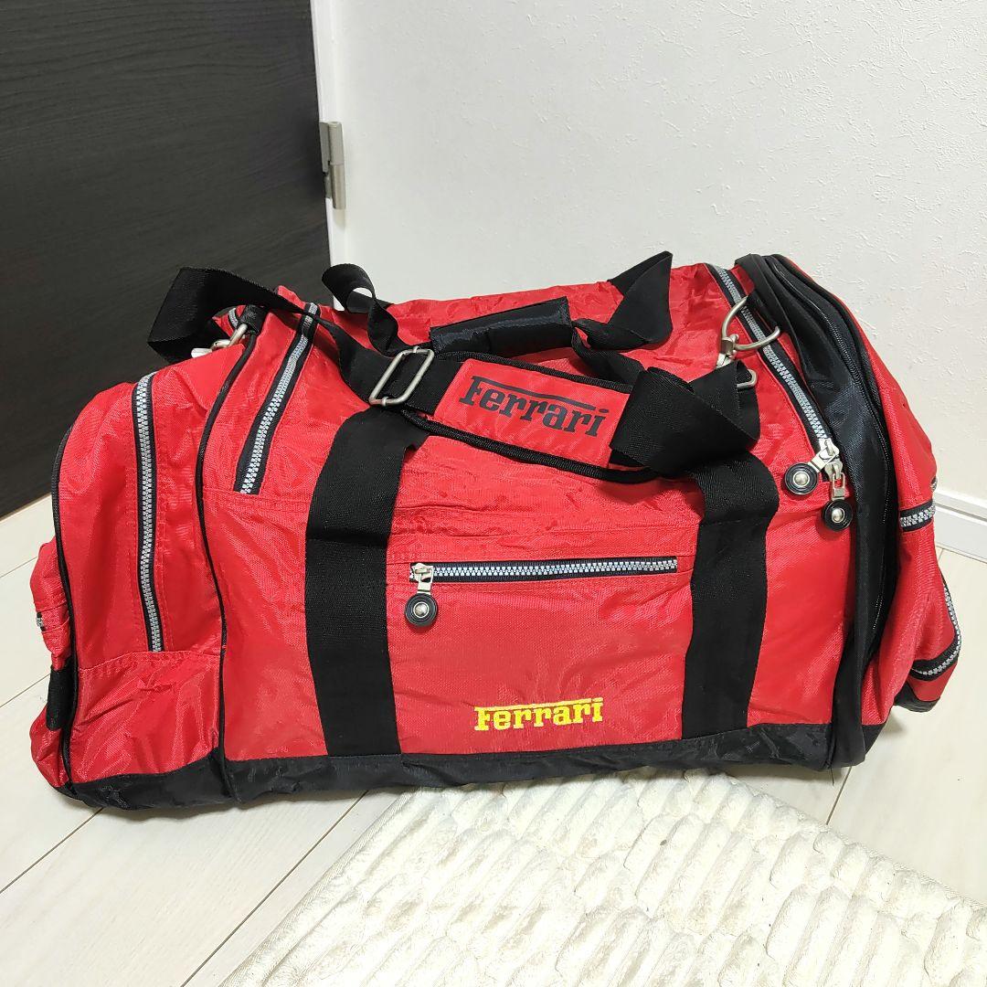 【良品☆】フェラーリ ボストンバッグ