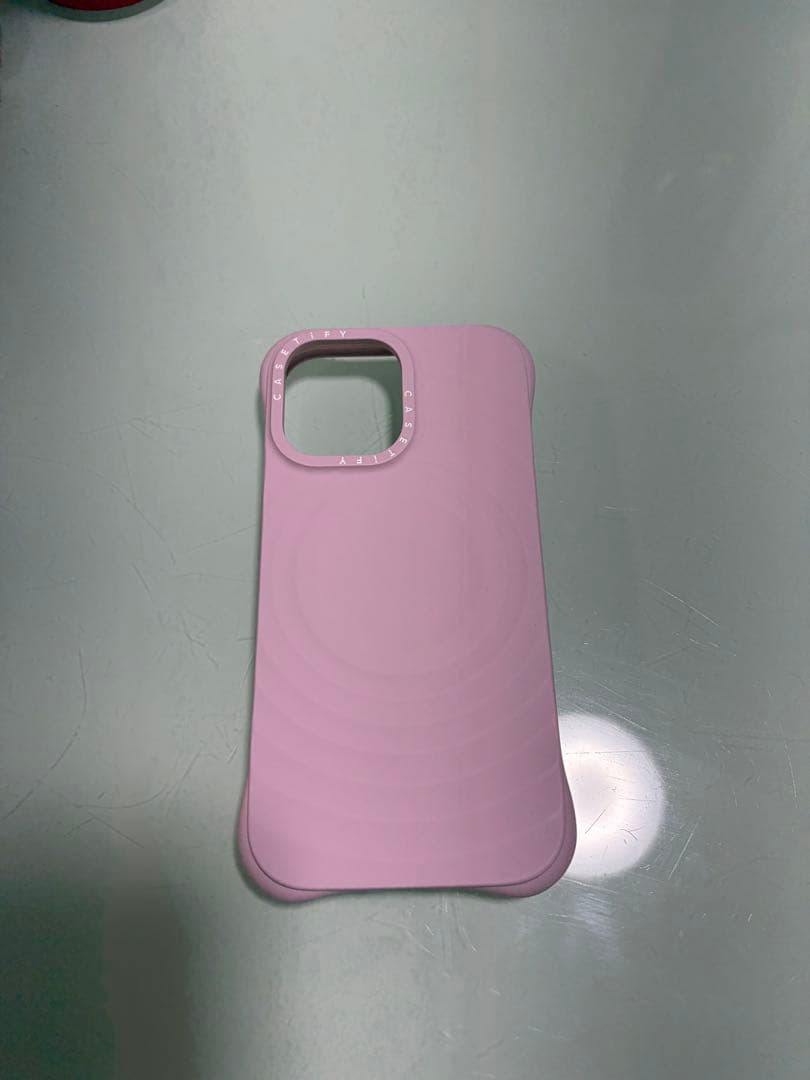 CASETiFY iPhone17ウェーブ シリコンケースプリムローズ ピンク