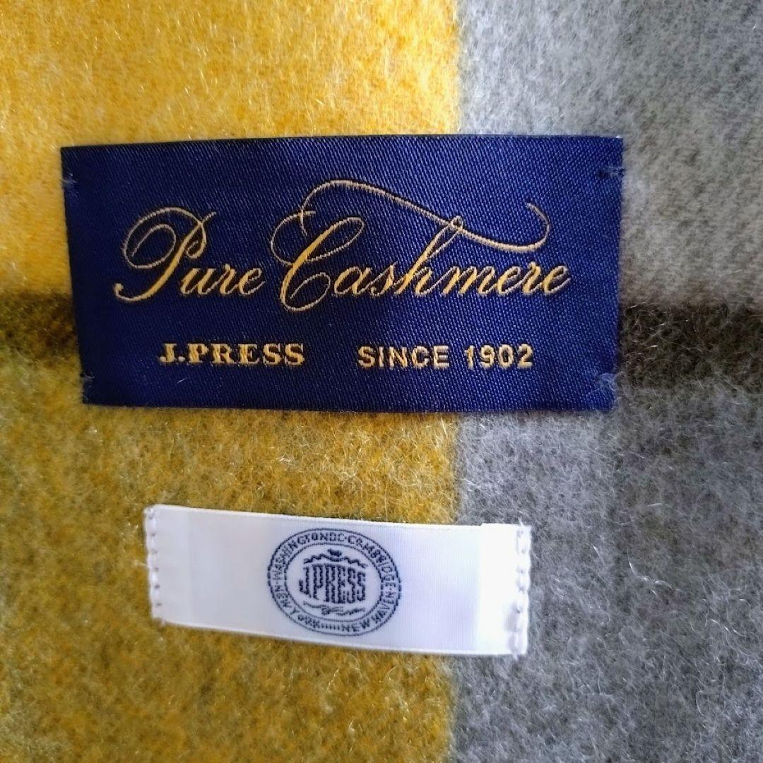 J.PRESS LADIES カシミヤチェック マフラー