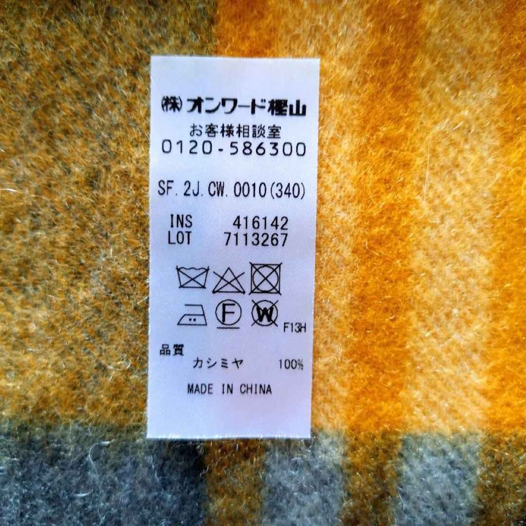 J.PRESS LADIES カシミヤチェック マフラー