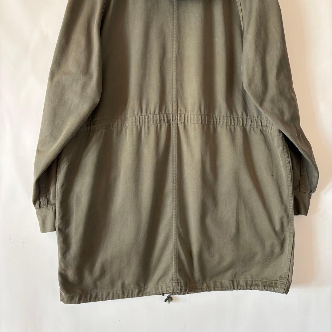 80s ヴィンテージ フランス軍 M64 パーカー ユーロ ミリタリー 古着