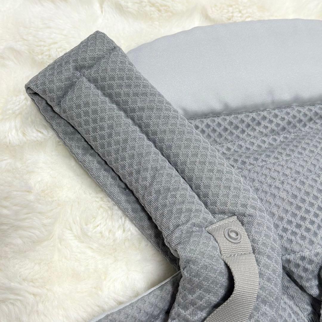 美品✨　エルゴベビー　オムニブリーズ　グレー　ポーチ付き