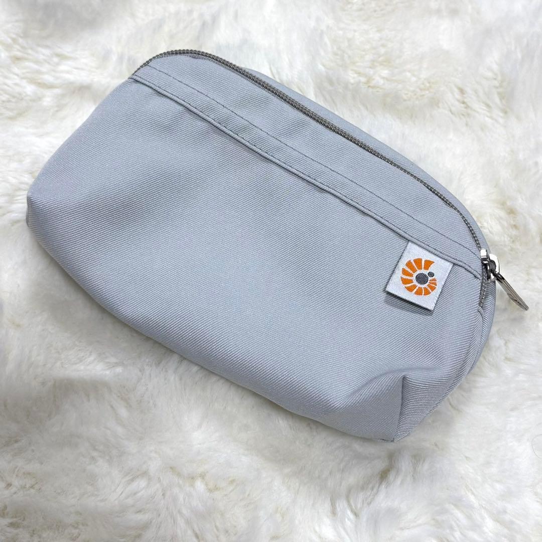美品✨　エルゴベビー　オムニブリーズ　グレー　ポーチ付き
