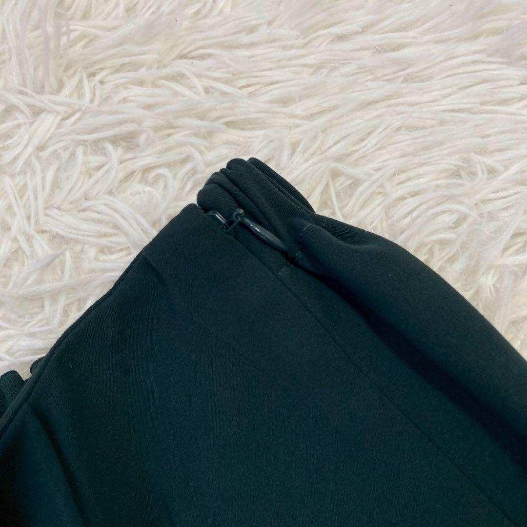 《美品》 ENFOLD ロングスカート モスグリーン L ナチュラル シンプル
