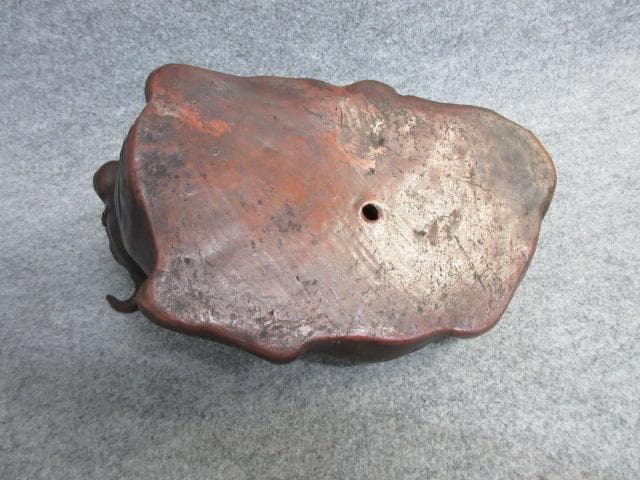 備前焼牛の置物 [B26500]