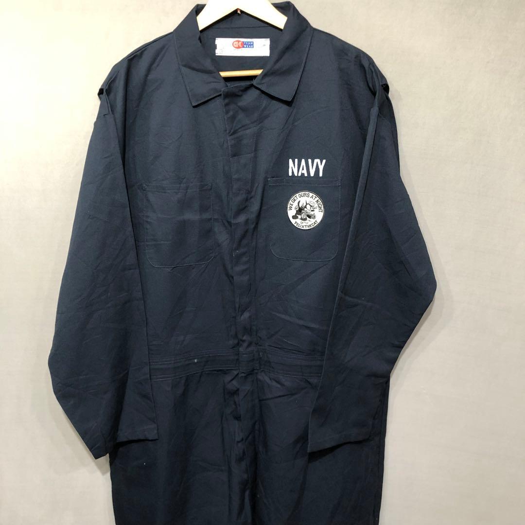 G&K SERVICES つなぎ ミリタリー USNAVY 90's ビンテージ