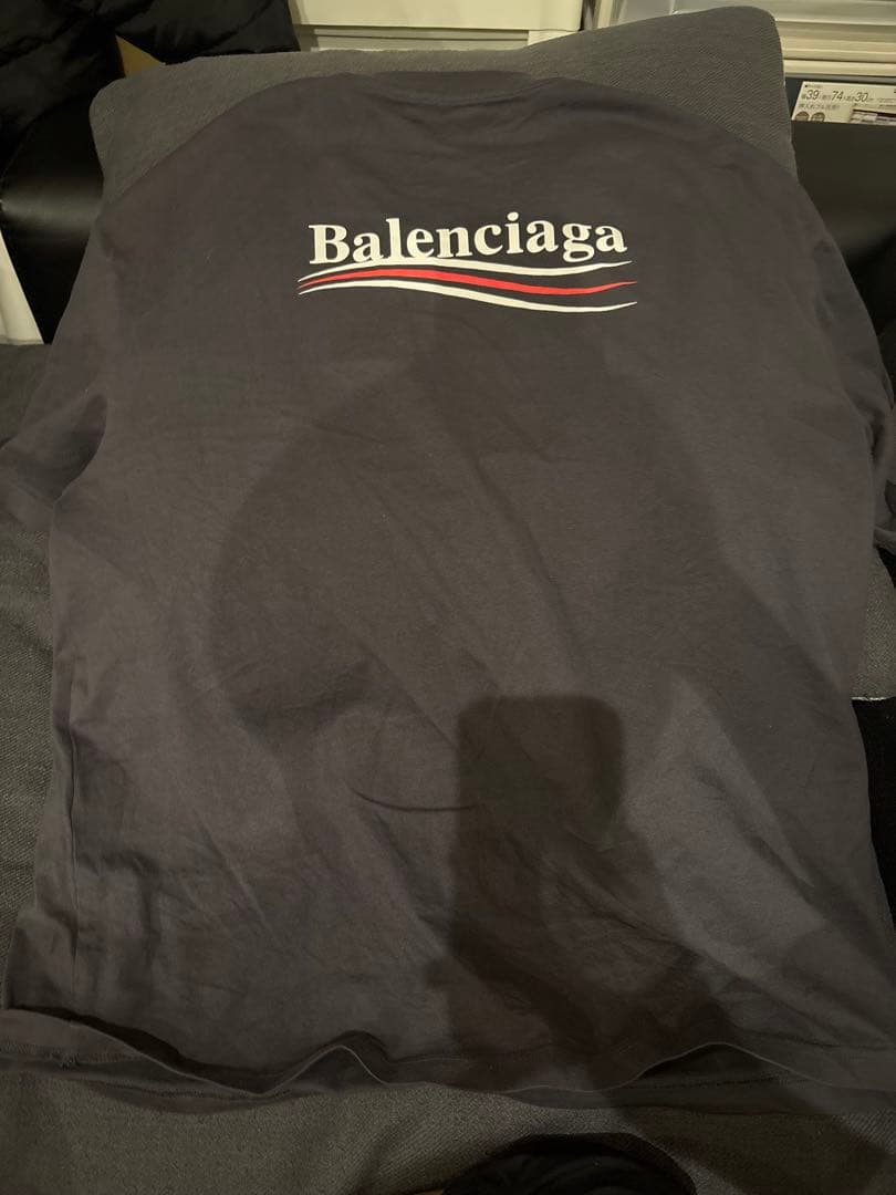 Balenciaga Tシャツ Lサイズ ダークグレー