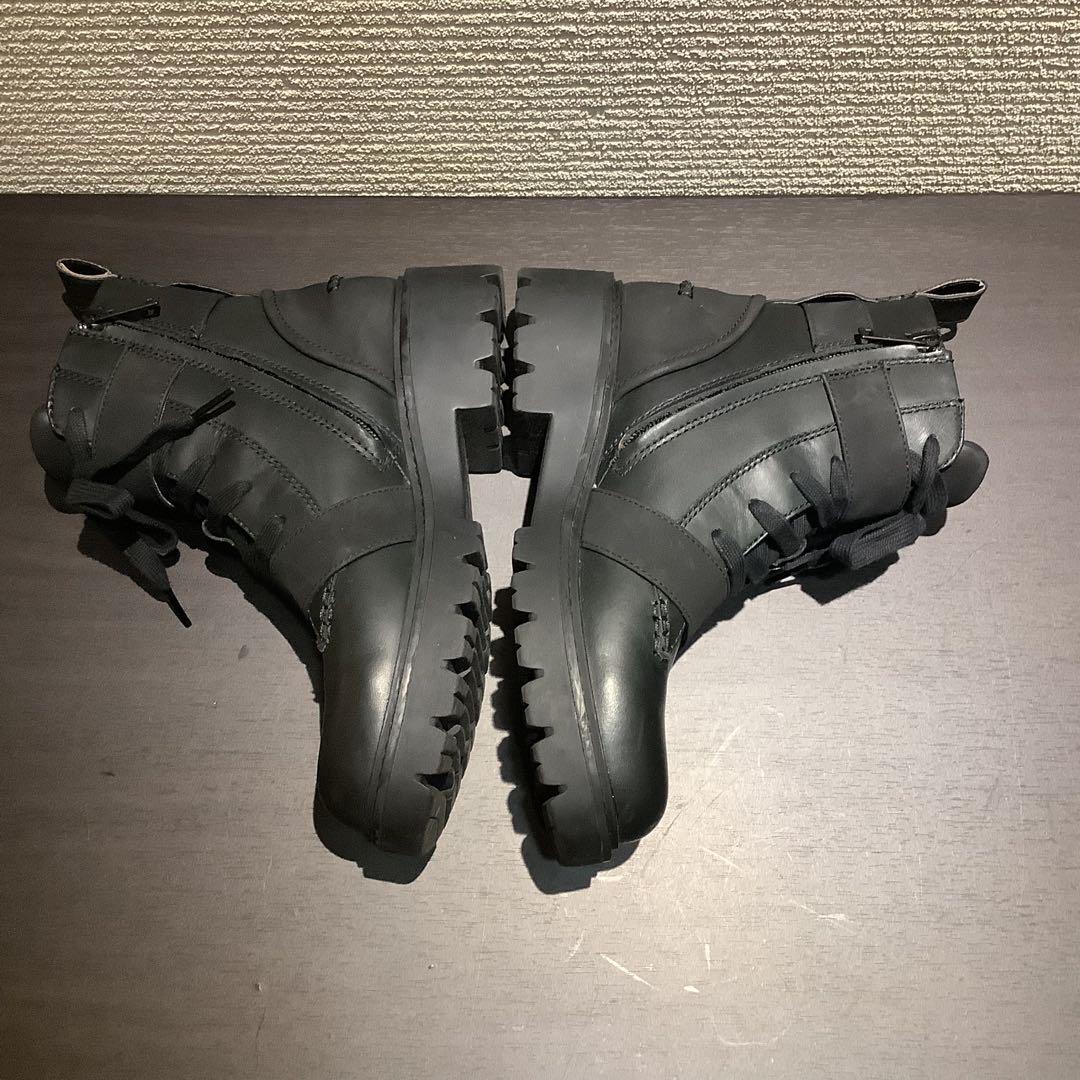 UGG アグ NOE レースアップブーツ ショートブーツ 黒 24cm