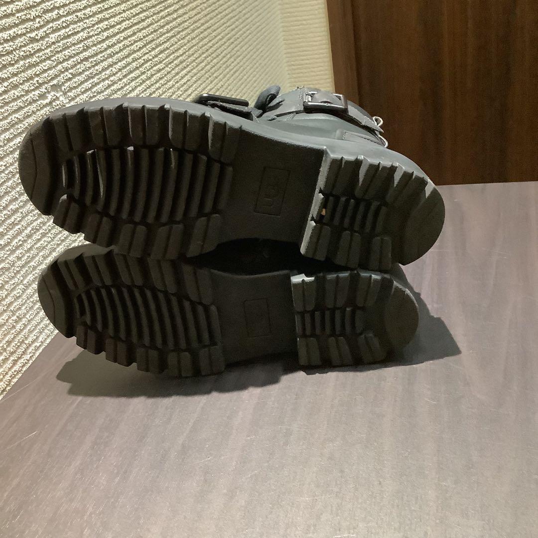 UGG アグ NOE レースアップブーツ ショートブーツ 黒 24cm